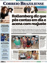 Capa do jornal Correio Braziliense 05/10/2018