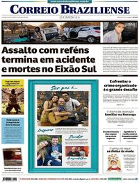 Capa do jornal Correio Braziliense 12/08/2018
