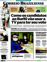 Capa do jornal Correio Braziliense 26/08/2018