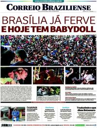 Capa do jornal Correio Braziliense 02/03/2019