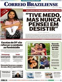 Capa do jornal Correio Braziliense 05/05/2019