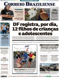 Capa do jornal Correio Braziliense 06/01/2019