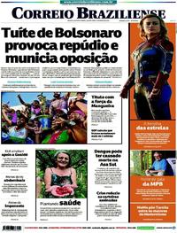 Capa do jornal Correio Braziliense 07/03/2019