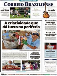 Capa do jornal Correio Braziliense 08/04/2019
