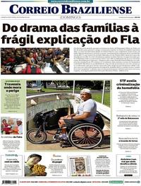 Capa do jornal Correio Braziliense 10/02/2019