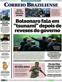 Capa do jornal Correio Braziliense 11/05/2019