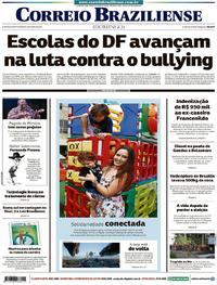 Capa do jornal Correio Braziliense 14/04/2019