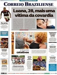 Capa do jornal Correio Braziliense 15/04/2019