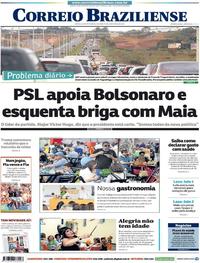Capa do jornal Correio Braziliense 25/03/2019