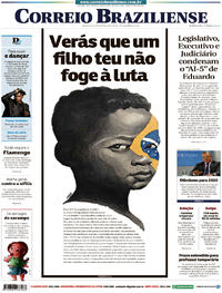 Capa do jornal Correio Braziliense 01/11/2019