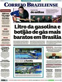 Capa do jornal Correio Braziliense 03/08/2019