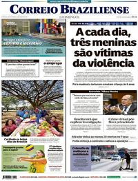 Capa do jornal Correio Braziliense 04/08/2019