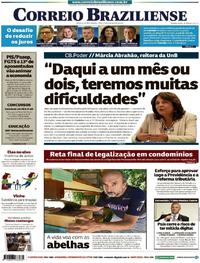 Capa do jornal Correio Braziliense 06/08/2019
