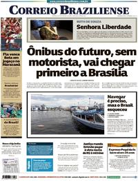 Capa do jornal Correio Braziliense 29/07/2019