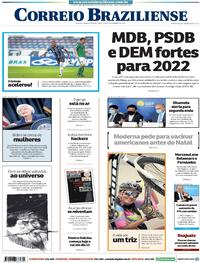 Capa do jornal Correio Braziliense 01/12/2020