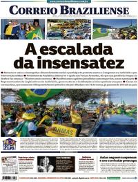 Capa do jornal Correio Braziliense 04/05/2020