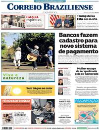 Capa do jornal Correio Braziliense 04/10/2020