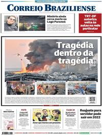 Capa do jornal Correio Braziliense 05/08/2020