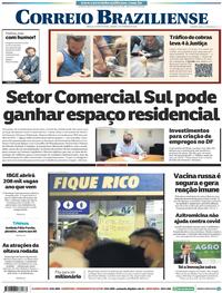 Capa do jornal Correio Braziliense 05/09/2020
