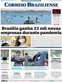 Capa do jornal Correio Braziliense 05/10/2020