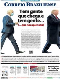 Capa do jornal Correio Braziliense 05/11/2020