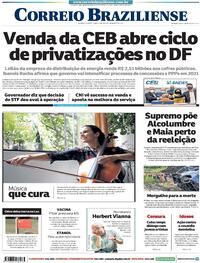 Capa do jornal Correio Braziliense 05/12/2020