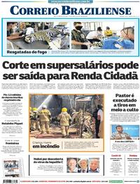 Capa do jornal Correio Braziliense 06/10/2020