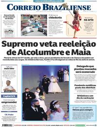 Capa do jornal Correio Braziliense 07/12/2020