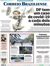 Capa do jornal Correio Braziliense 08/06/2020