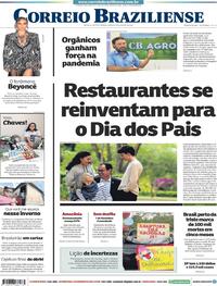 Capa do jornal Correio Braziliense 08/08/2020