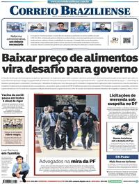 Capa do jornal Correio Braziliense 10/09/2020