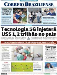 Capa do jornal Correio Braziliense 10/12/2020