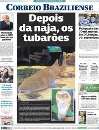 Capa do jornal Correio Braziliense 11/07/2020