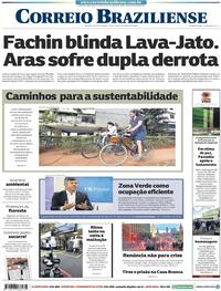 Capa do jornal Correio Braziliense 11/08/2020