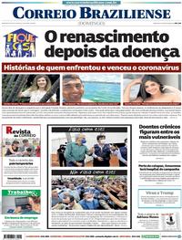 Capa do jornal Correio Braziliense 12/04/2020