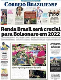 Capa do jornal Correio Braziliense 20/09/2020