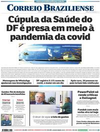 Capa do jornal Correio Braziliense 26/08/2020