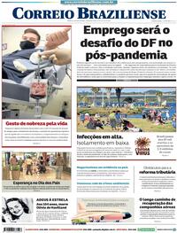Capa do jornal Correio Braziliense 27/07/2020