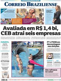 Capa do jornal Correio Braziliense 27/09/2020
