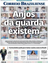 Capa do jornal Correio Braziliense 30/12/2020