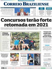 Capa do jornal Correio Braziliense 05/01/2021