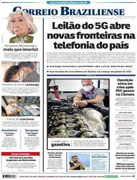 Capa do jornal Correio Braziliense 05/11/2021