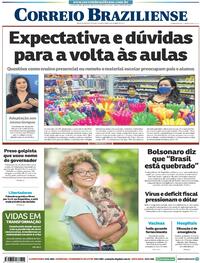 Capa do jornal Correio Braziliense 06/01/2021