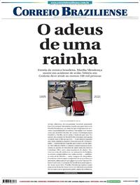 Capa do jornal Correio Braziliense 06/11/2021