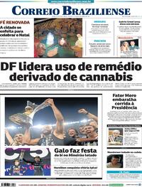 Capa do jornal Correio Braziliense 06/12/2021