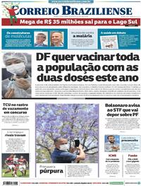 Capa do jornal Correio Braziliense 07/10/2021
