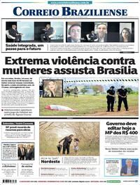 Capa do jornal Correio Braziliense 07/12/2021