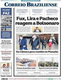 Capa do jornal Correio Braziliense 09/09/2021