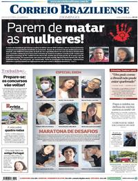 Capa do jornal Correio Braziliense 10/01/2021