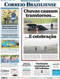 Capa do jornal Correio Braziliense 11/10/2021
